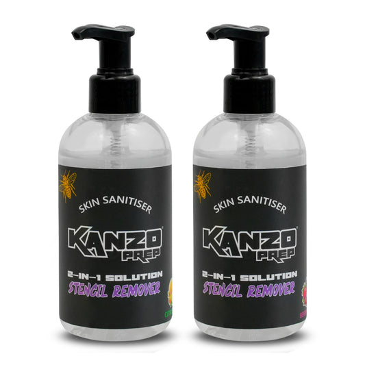Kanzo PREP | 2 in 1 Skin Prep & Stencil Remover